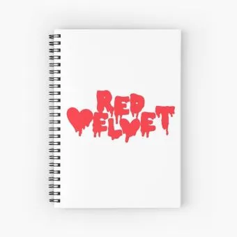 Red Velvet Notepad Redmare Logo — White Stylish Ver.