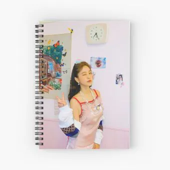 Red Velvet Spiral Notebook Yeri — White Collectible Ver.