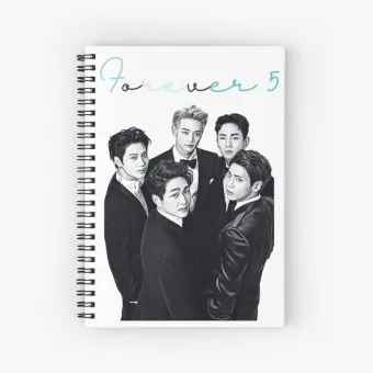 Shinee Notebook Signature — Purple Classic Ver.