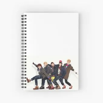 Shinee Spiral Notebook Signature — White Premium Ver.