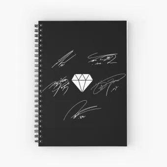 دفتر ملاحظات Shinee — إصدار "Signature" — Shinee Limited Edition