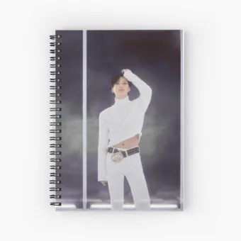 Shinee K pop Notebook Signature — Silver Classic Ver.