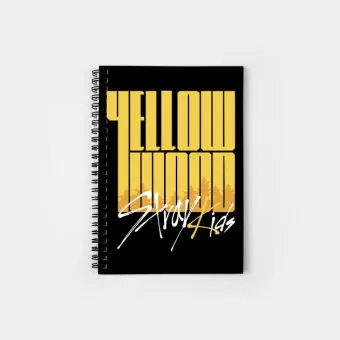Stray Kids Spiral Notebook Signature — Purple Stylish Ver.