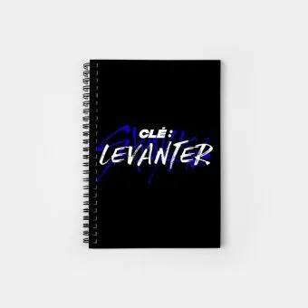 Stray Kids Notepad Levanter — Red Deluxe Ver.