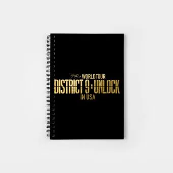 Stray Kids Notebook District — Gold Edition