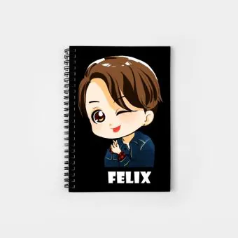 Stray Kids Notebook FELIX — Gold Collectible Ver.