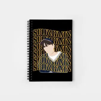 Stray Kids Notepad Seungmin — Red Casual Ver.