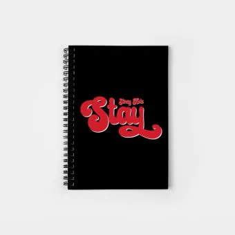Stray Kids Spiral Notebook Signature (Grid) — Pink Deluxe Ver.
