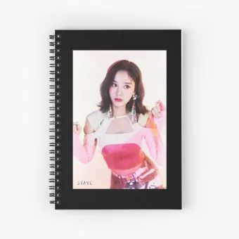 Stayc Spiral Notebook — Beige Stylish Ver.