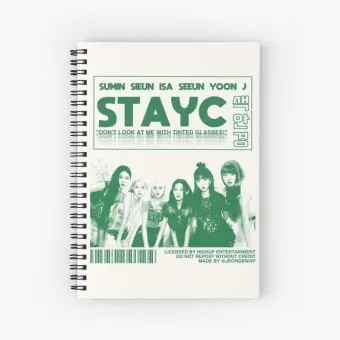 Stayc Notepad — Navy Limited Ver.