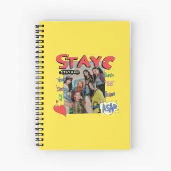 Stayc K pop Notebook — Green Stylish Ver.