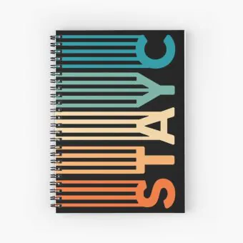 Stayc K pop Notebook — White Exclusive Ver.