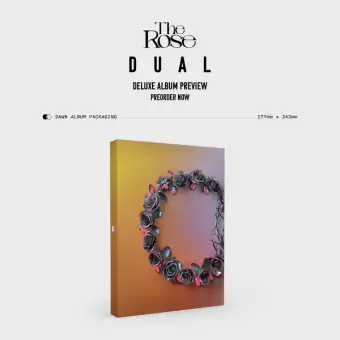 Official Album The Rose DUAL Deluxe Box Album Dawn ver