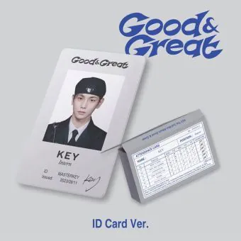 Official Album Key The 2nd Mini Album Good Great QR Ver Smart Album