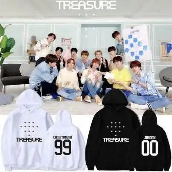 Treasure Hoodie - Logo - All Members Name