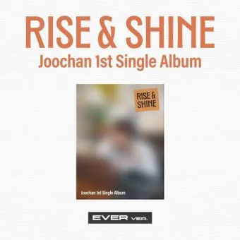 محتويات ألبوم Joochan Rise & Shine — نسخة Ever: بطاقات، كتيب، ودليل المستخدم