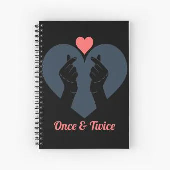 Twice Notepad Once — Pink Premium Ver.