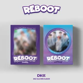 Official Album DKZ 2nd Mini Album REBOOT 2CD Full Set