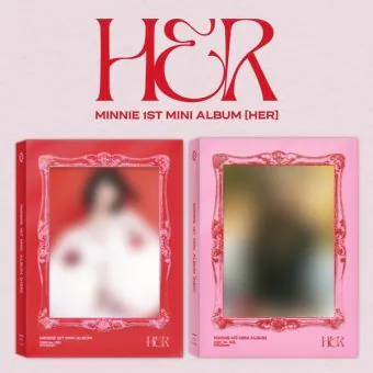 Official Album MINNIE GIDLE 1st Mini Album HER FUL Full Set