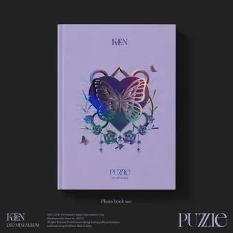 البوم اصلي KEN 2nd Mini Album PUZZLE Photo book Ver