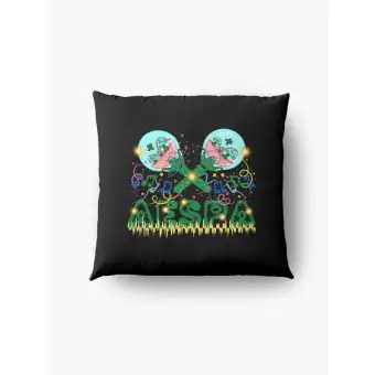 Aespa K pop Pillow Artwork — Blue Casual Ver.