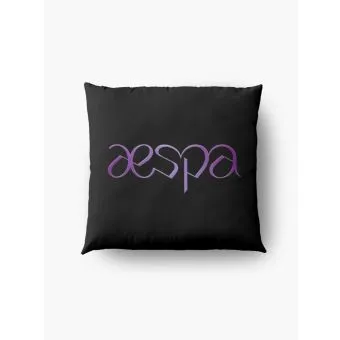 Aespa Cushion LOGO — Navy Exclusive Ver.