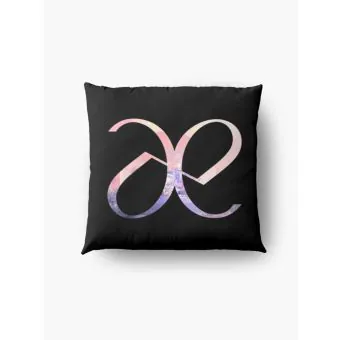 Aespa Cushion LOGO ARTWORK — Blue Premium Ver.