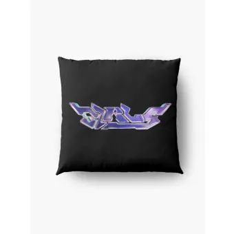 وسادة ديكور Aespa — إصدار "LOGO ARTWORK" — Aespa Limited Edition