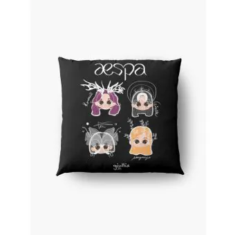 وسادة كيبوب Aespa — إصدار "Savage" — Aespa Limited Edition