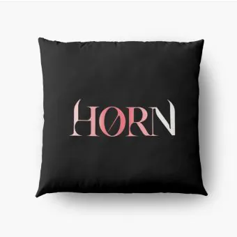 Apink Throw Pillow Artwork — Gold Casual Ver.