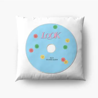 Apink Throw Pillow Look CD — White Exclusive Ver.