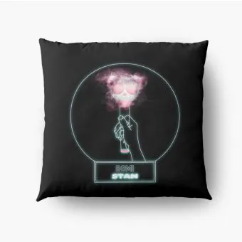 Apink Throw Pillow Bomi — Blue Premium Ver.