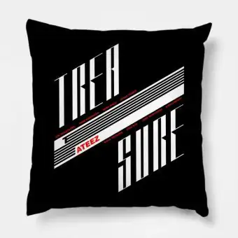 Ateez K pop Pillow — Pink Classic Ver.