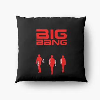 Big Bang Throw Pillow Signature — Silver Limited Ver.