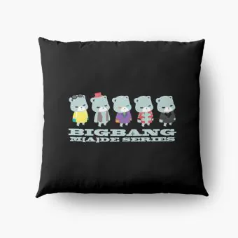 Big Bang K pop Pillow Signature — Red Stylish Ver.