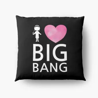 Big Bang Plush Pillow Signature — Blue Casual Ver.