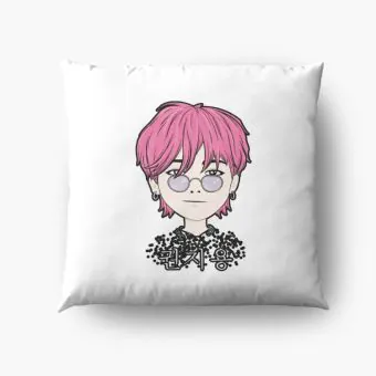 Big Bang Plush Pillow Signature — Blue Exclusive Ver.