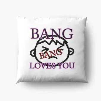 Big Bang K pop Pillow Signature — Black Limited Ver.