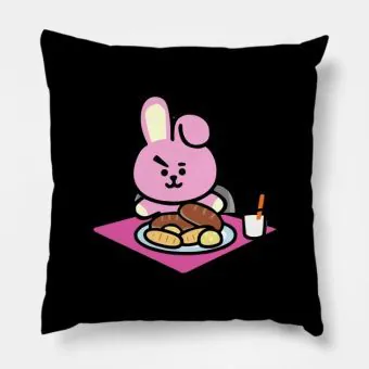 Bt21 Cushion — Purple Retro Ver.