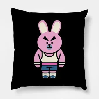 Bt21 K pop Pillow — Pink Retro Ver.