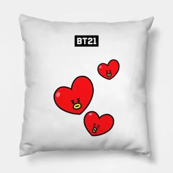 Bt21 Cushion — Black Retro Ver.