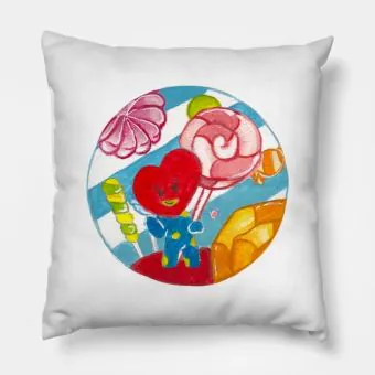 Bt21 K pop Pillow — Black Casual Ver.