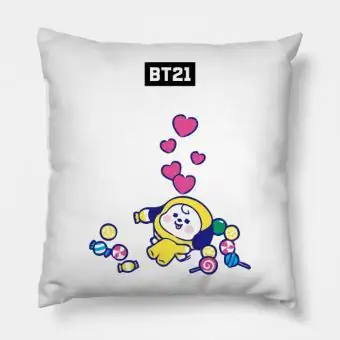 وسادة ديكور Bt21 — إصدار "BT21" — Bt21 Limited Edition