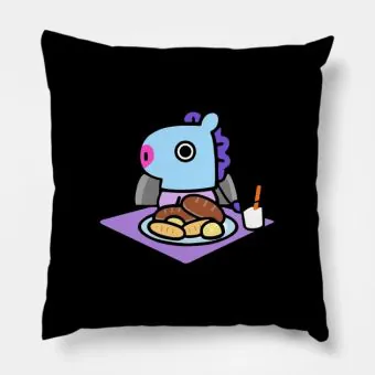 Bt21 K pop Pillow — Silver Exclusive Ver.