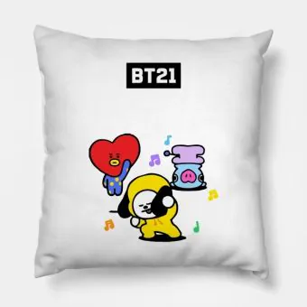Bt21 Cushion — Black Classic Ver.