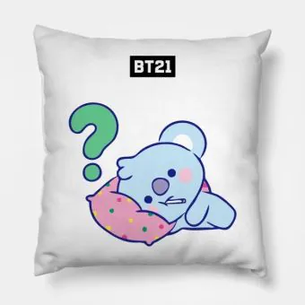 Bt21 Plush Pillow — Beige Casual Ver.