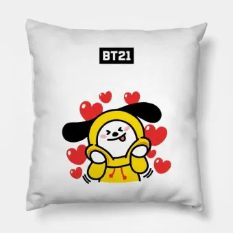 Bt21 Plush Pillow — Green Premium Ver.