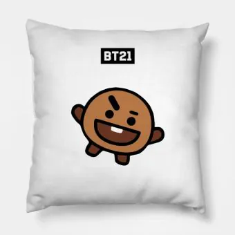 وسادة ديكور Bt21 — إصدار "BT21" — Bt21 Limited Edition