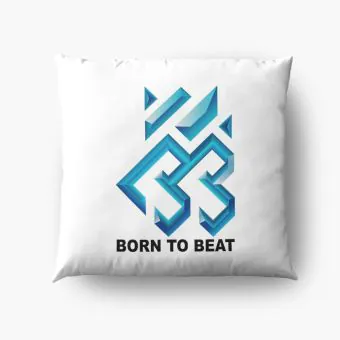 Btob Throw Pillow — Black Exclusive Ver.