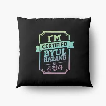 Chung Ha K pop Pillow Signature — Red Stylish Ver.